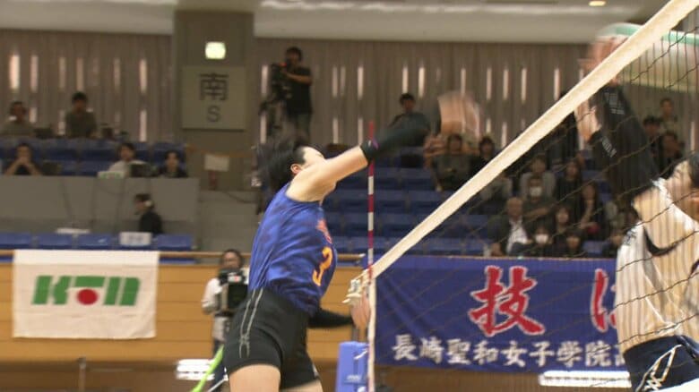 県大会決勝は新チーム結成直後の新人戦で負けた聖和女子と対戦