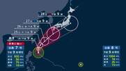 ダブル台風に警戒　台風7号が沖縄接近後に関東直撃のおそれ　台風8号も発生し九州では大雨懸念