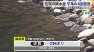 去年秋からの少雨影響で降水量は平年の6割程度...今後も続く見込み【佐賀県】