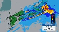 鹿児島・奄美で線状降水帯が発生　1時間に47ミリの大雨