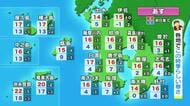 【動画・かごしまの天気12/17】17日は各地でにわか雨　18日は冬晴れ、空気は乾燥