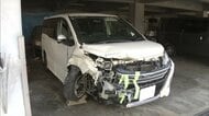 普通乗用車がカーブを曲がり切れず倉庫に突っ込む　車椅子の男性1人死亡　福岡・篠栗町