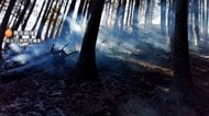 山林火災は延焼続き住宅の200メートル手前まで…鎮圧のメド立たず避難指示も　朝から自衛隊ヘリが消火活動へ　山梨・上野原市