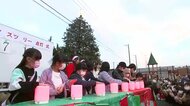 クリスマスツリー点灯式　子どもたちが飾り付け　岩手県盛岡市