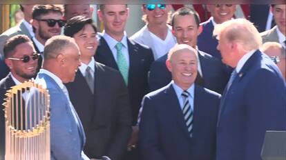 誰もが彼を愛している」トランプ大統領が大谷翔平を大絶賛 山本由伸を