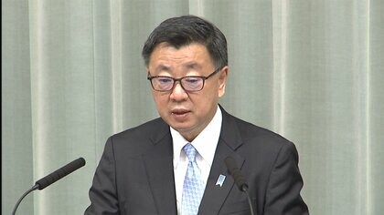台湾禁輸解除「重要なパートナー」と歓迎　松野官房長官