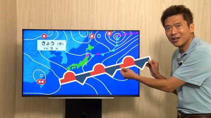 【動画解説】梅雨前線“復活” この先「雨」「くもり」多く久しぶりに“梅雨”を感じる天気に… 朝晩ヒンヤリの日も
