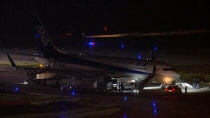 【速報】全日空機でエンジントラブル　沖縄・那覇空港に引き返し緊急着陸　乗客ら機体から緊急脱出