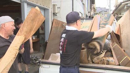 猛烈な雨　線状降水帯が発生した大分県内　床上浸水、斜面崩落、土砂流入…各地にさまざまな被害「こういうことはもう二度とあってはならん」【大分発】
