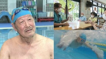 昼間は介護スタッフ　夜はスイマー　元気の秘訣は「とにかく楽しむこと」　80歳超えても現役目指し【静岡発】