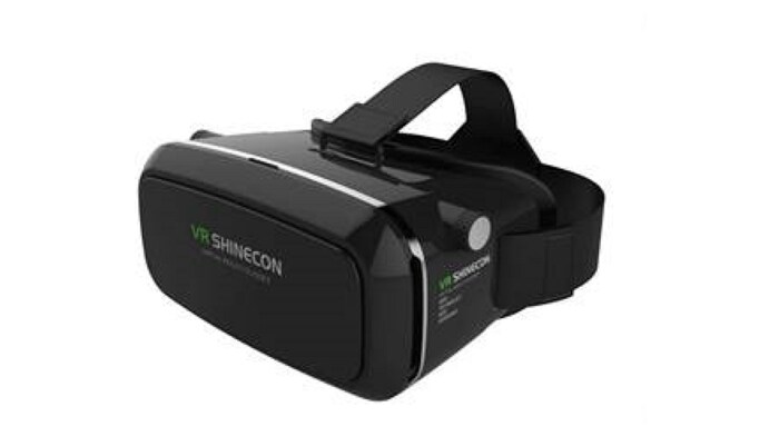 VRゴーグルのイメージ画像 ブランドは店舗により異なる可能性がある(画像提供/一般社団法人 全国優良石材店の会)