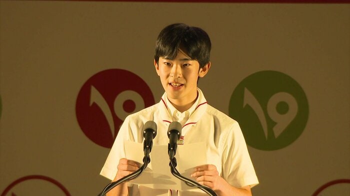 初めておことばを述べられた悠仁さま