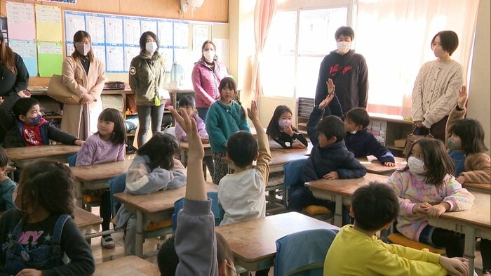 大富士小での防災授業(2024年1月)