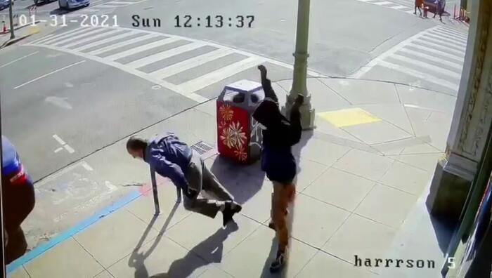 カリフォリニア州で91歳男性が被害に(Oakland Chinatown Chamber of Commerce/Carl Chan)