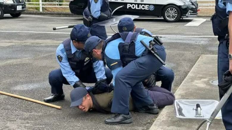 福島県警が無差別殺傷事件を想定した訓練　発生から検挙までの流れを確認＜福島県福島市＞｜FNNプライムオンライン