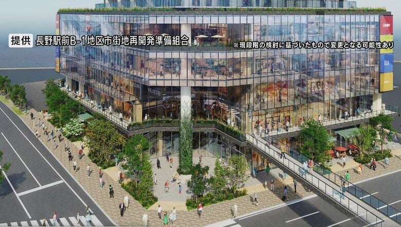 長野駅前の大規模再開発　若者が欲しい施設は？　地権者らの組合と意見交換　「衣料品店」「フードコート」など希望する声　今月末まで市民アンケートも実施｜FNNプライムオンライン