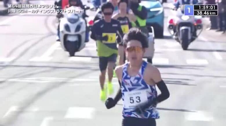 【速報】延岡西日本マラソン　川端千都（SGホールディングス）が優勝｜FNNプライムオンライン