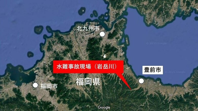 「友人が川でおぼれた」　20歳の男子大学生が死亡　高さ7メートルの砂防ダムから滝壺に飛び込みおぼれたか　福岡・豊前市　｜FNNプライムオンライン