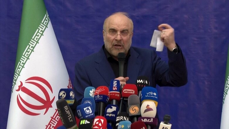 イランのガリバフ国会議長が警告　アメリカ軍が地上侵攻すれば「待ち構えて燃やす」｜FNNプライムオンライン