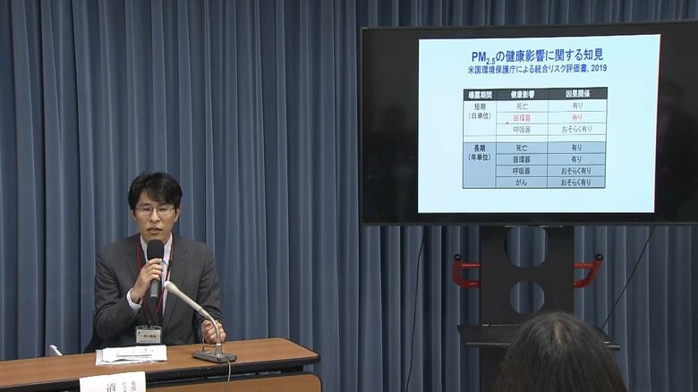 PM2.5に含まれる「ブラックカーボン」が影響か　急性心筋梗塞のリスクを高める可能性　熊本大学などの研究チーム｜FNNプライムオンライン