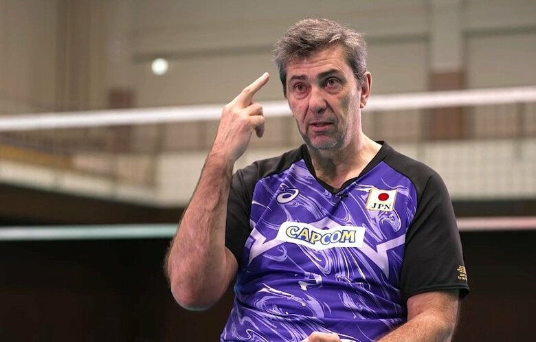 日本代表を率いるブラン監督