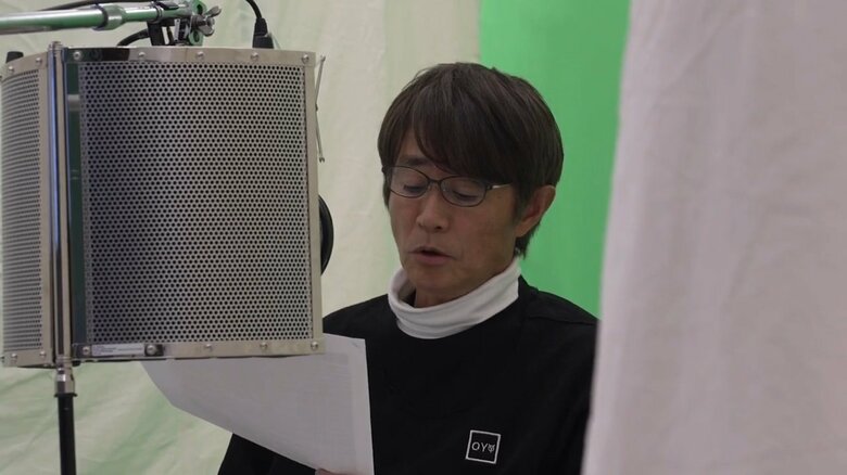 文章を読み上げて音声を記録