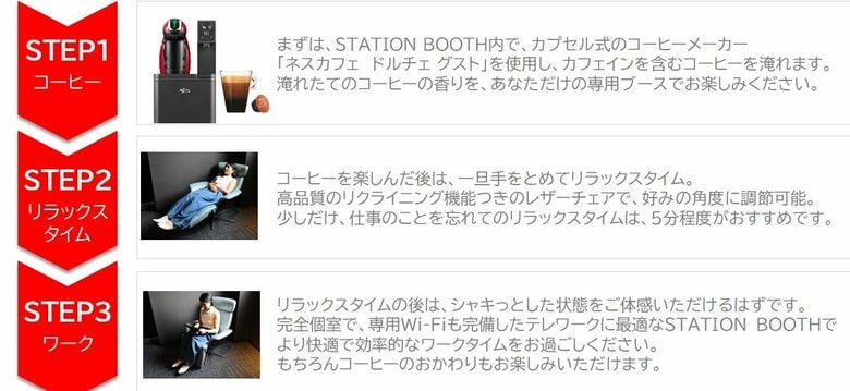 「コーヒーナップ」が学べる（提供：ネスレ日本）