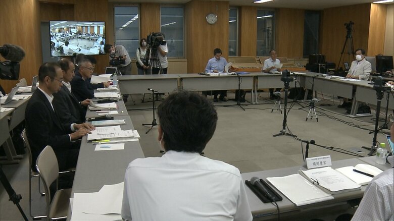専門部会の運営方法には県議会からも疑問の声が…（2023年8月）