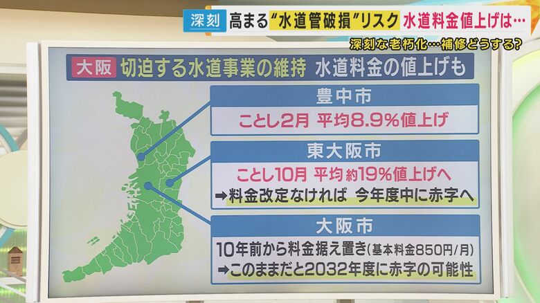値上げに踏み切る自治体