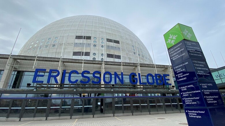 会場となったエリクソン・グローブ・アリーナ