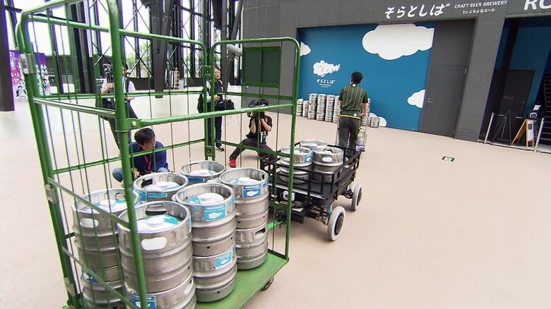 サポットが引っ張れる重さは1トン！