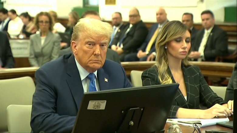 一族経営企業の不正をめぐる民事訴訟で、ニューヨークの裁判所に出廷（11月6日）