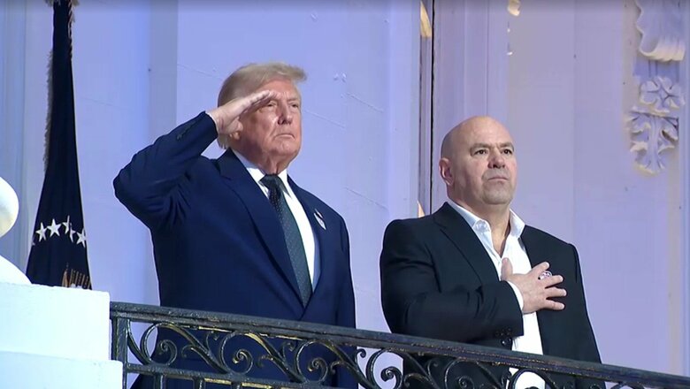 トランプ大統領とUFCのダナ・ホワイトCEO