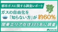 関東在住者の約6割が都市ガスの自由化を「詳しくは知らない」と回答