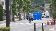 歩行者が死亡　道路横断中にトラックにはねられる　死亡ひき逃げ事件として捜査　救護せず現場から立ち去る　長野・岡谷市　　