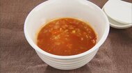 トマトスープにカニカマなど…簡単で手軽に作れる「レトルトおかゆ」を日常食に