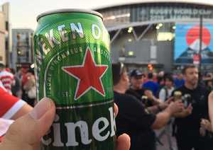 W杯ラグビー閉幕 本当にラグビーファンは6倍のビールを飲んだのか