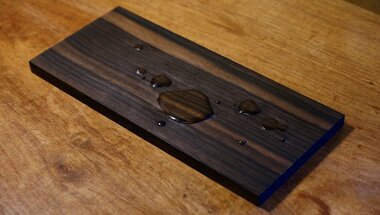 「木彫りの水滴」が本物にしか見えないと話題…実はまだ制作途中で、完成作品もすごかった!