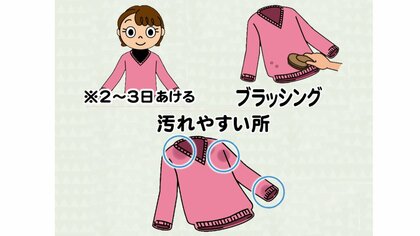 お気に入りの「ニット」 丁度よい洗濯頻度や毛玉の手入れは…“洗いすぎ”や“着すぎ”はNG