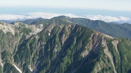 「寒くて動けなくなっている」韓国籍の68歳男性が疲労で行動不能　暴風雨の北アルプスで遭難　背負い搬送で救助　疲労はあるが、けがはない模様