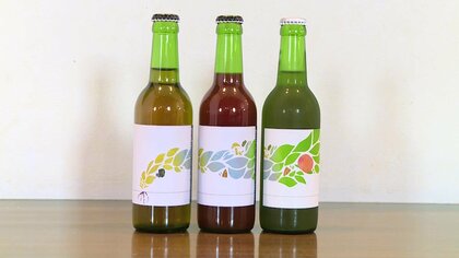 緑色のクラフトビール誕生　地元の野生酵母使用　特産のタケ加え…柑橘系と甘みある風味に【岡山発】