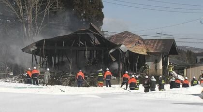  「火がすごかった、足が震えた」住宅1棟が全焼　1人の遺体発見　80代の女性と連絡取れず　少雨、乾燥…長野県内で火事相次ぐ　火の取り扱いに十分注意