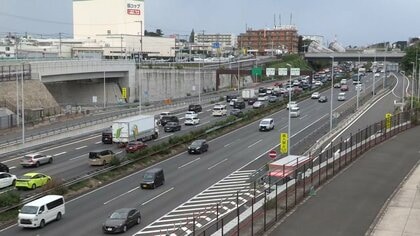 お盆休みに台風接近　高速道路で渋滞各地で発生　台風の影響で通行止めの可能性も