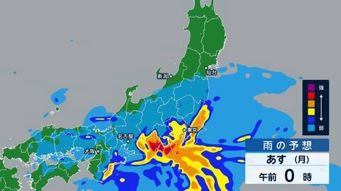 JR東日本は山形新幹線や東海道線含む路線で7日運転取りやめへ　関東甲信・東海・東北に「線状降水帯半日前予測」