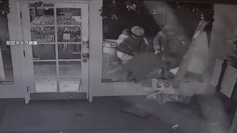宝石店強盗の一部始終 荒い手口 被害額いくら? アメリカ