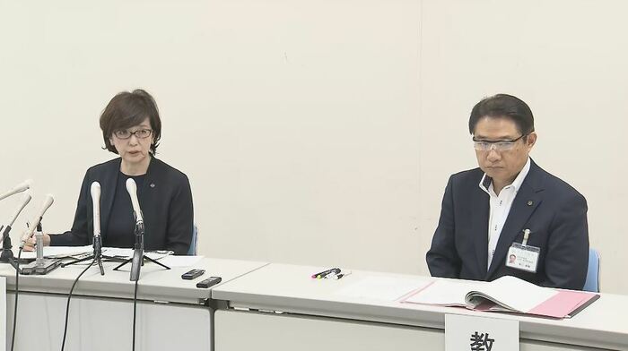 松本市教育委員会の会見(6月13日)