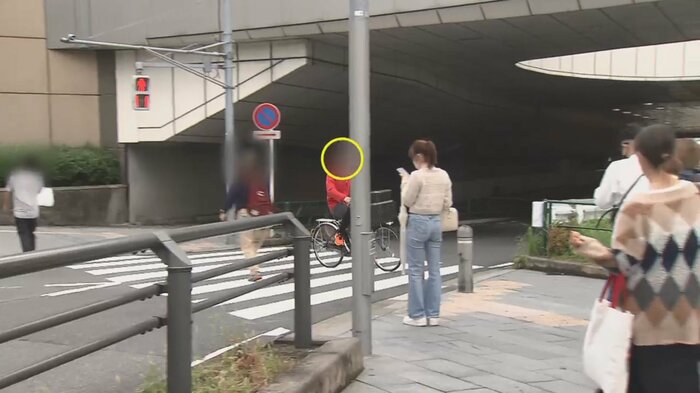 信号無視する自転車や歩行者が常態化している場所も