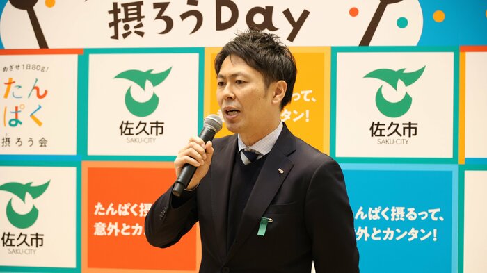 めざせ1日80g! たんぱく摂ろう会の守屋孝さん