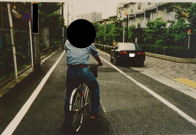 警察官による職質状況の再現(捜査資料より)