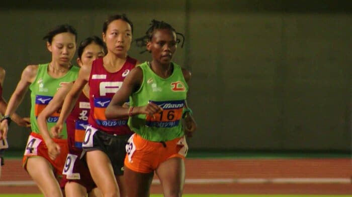 大東文化大学のサラ・ワンジル選手